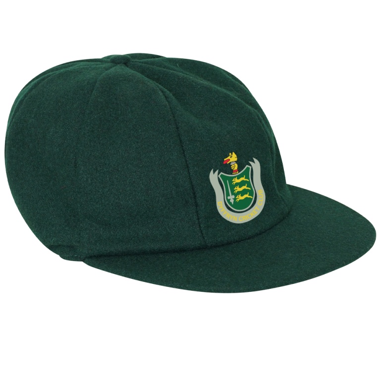 Baggy Cricket Cap - Bottle Green